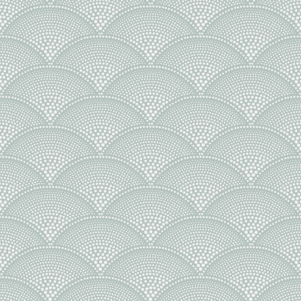 Feather Fan Wallpaper 10036 by Cole & Son in Seafoam Blue